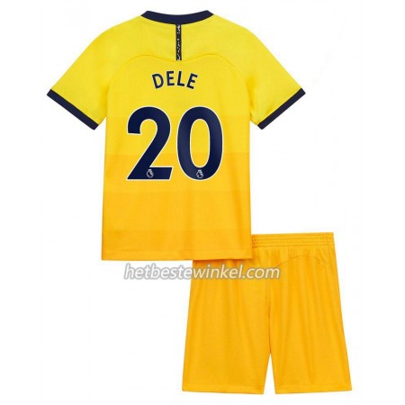 Tottenham Hotspur Dele Alli 20 Voetbaltenues Kind Third 2020/21 - SS (+ Korte broeken)